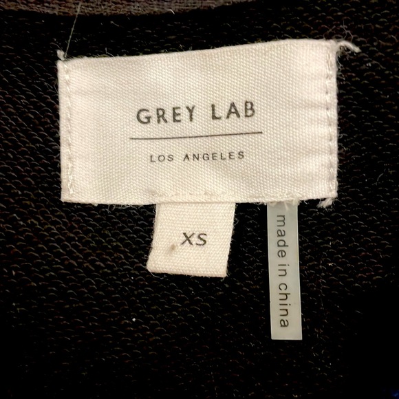 Grey Lab XS Merci black sweatshirt - Picture 3 of 4